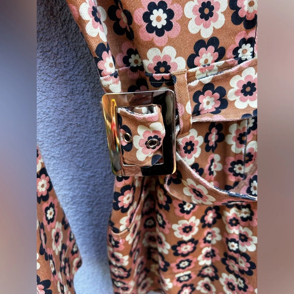 Show Me Your MuMu Aurora Floral Denim Dress - Picture 7 of 10